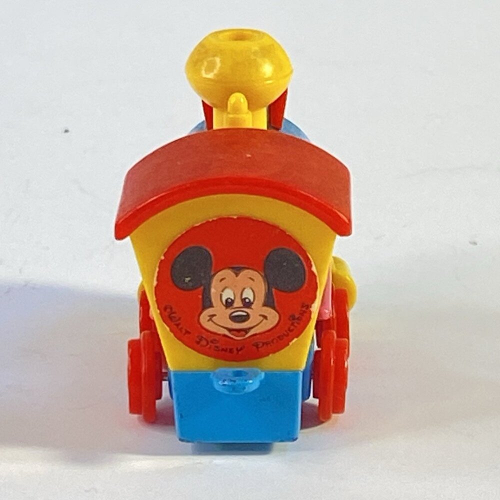 WALT DISNEY PRODUCTIONS / TOMY MICKEY MOUSE No 53 TRAIN ENGINE DIECAST JAPAN